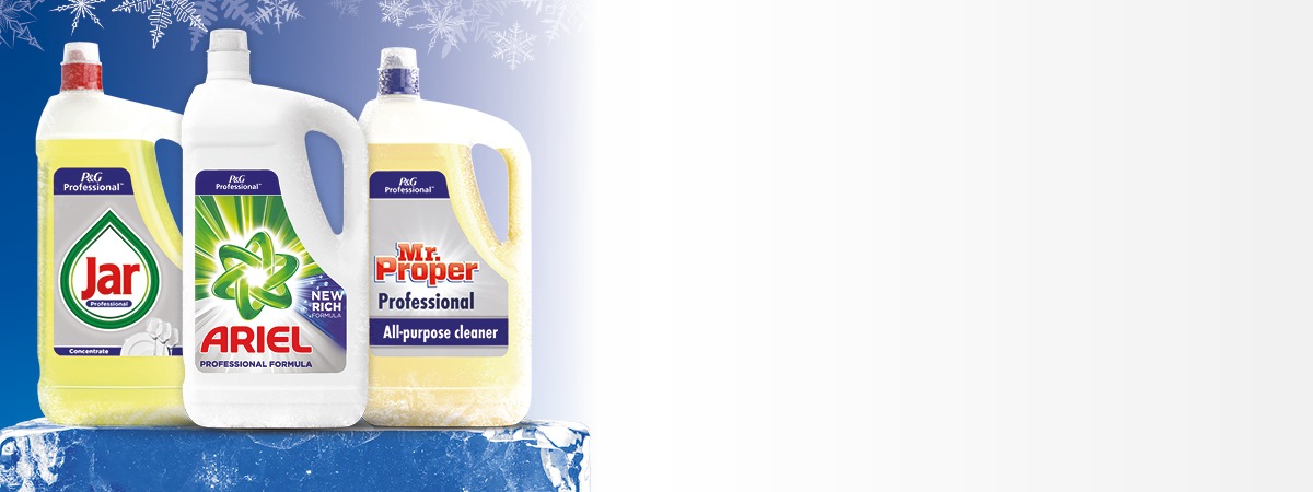 Takarítson meg energiát a P&G Professional termékeivel és megoldásaival