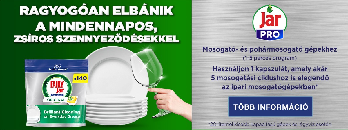 Jar Professional mosogatógép kapszula Original 140 db