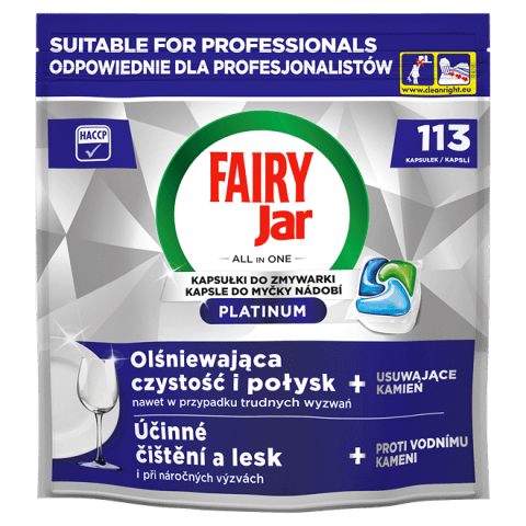 Jar Professional mosogatógép-kapszula Platinum