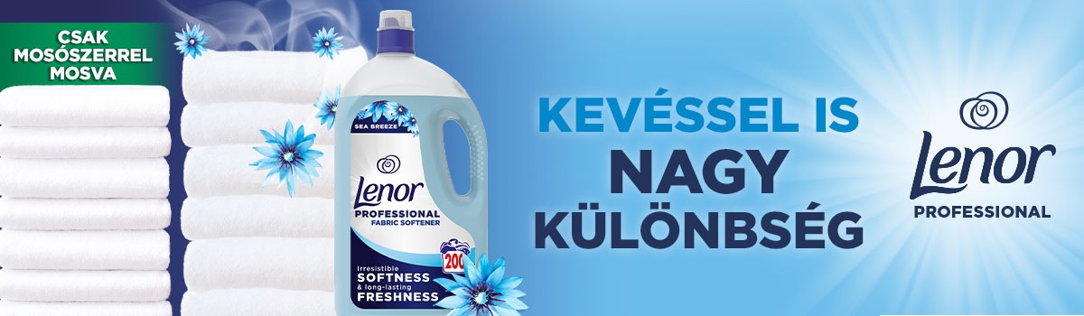 Új Lenor Professional öblítők