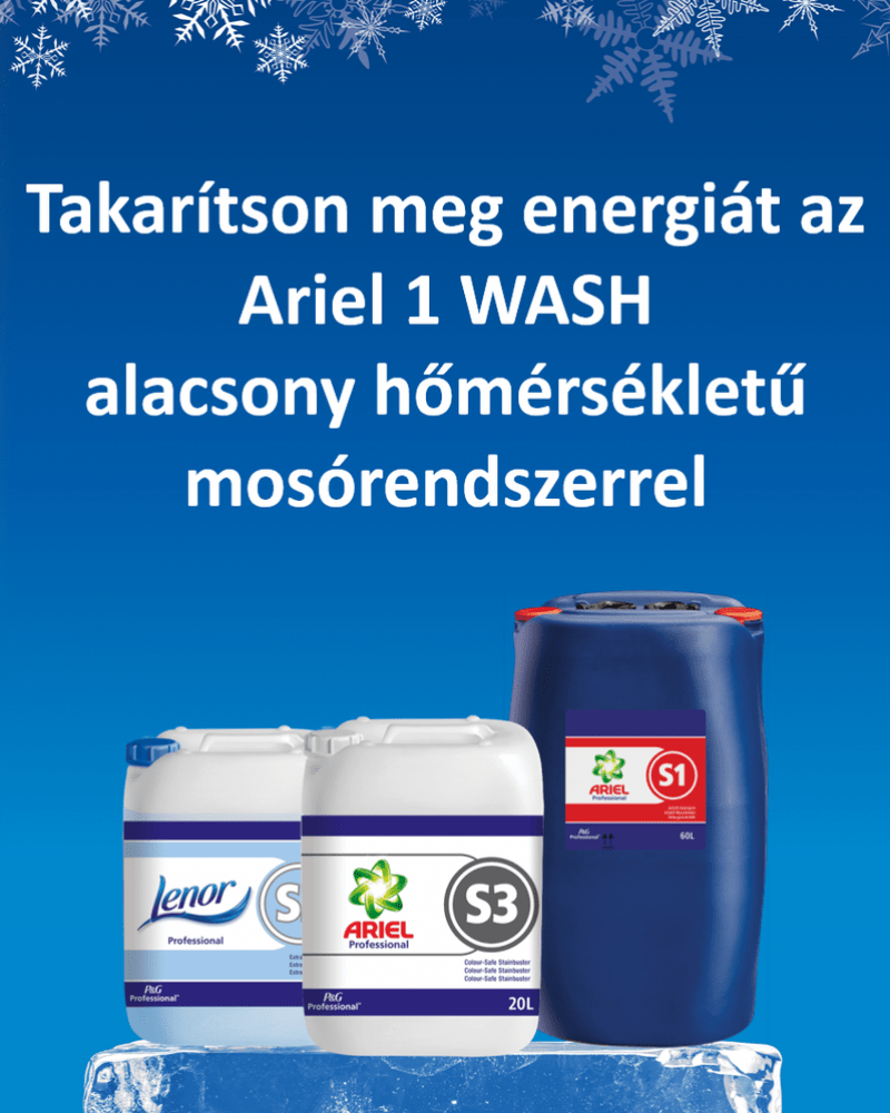 Ariel 1 Wash energia